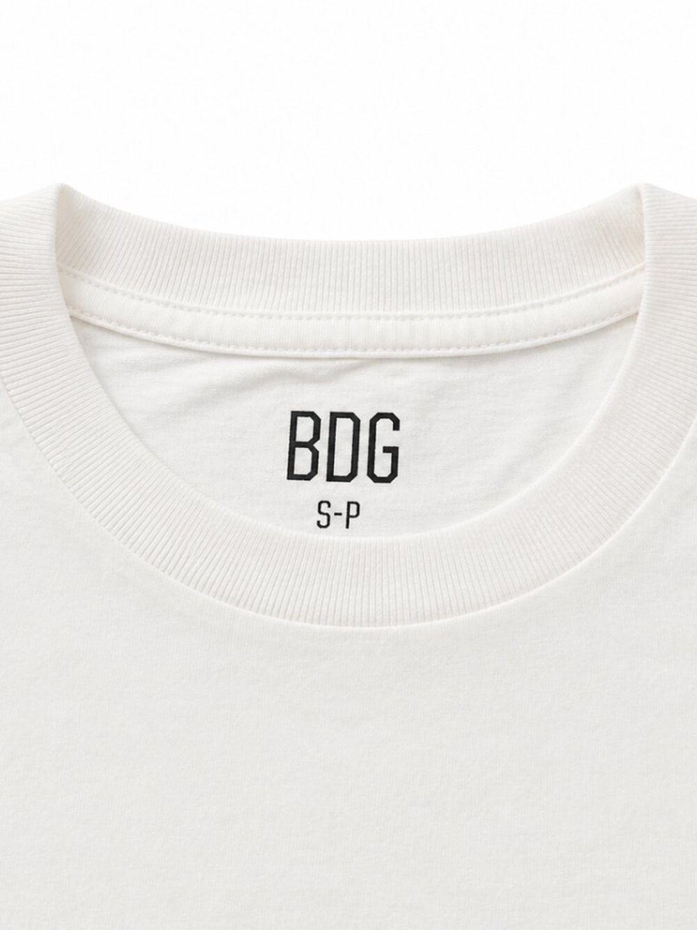Urban Outfitters BDG White Oversized Cropped Tee NWT S M XL - Picture 8 of 8